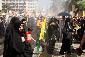 راهپیمایی روز جهانی قدس - تهران 